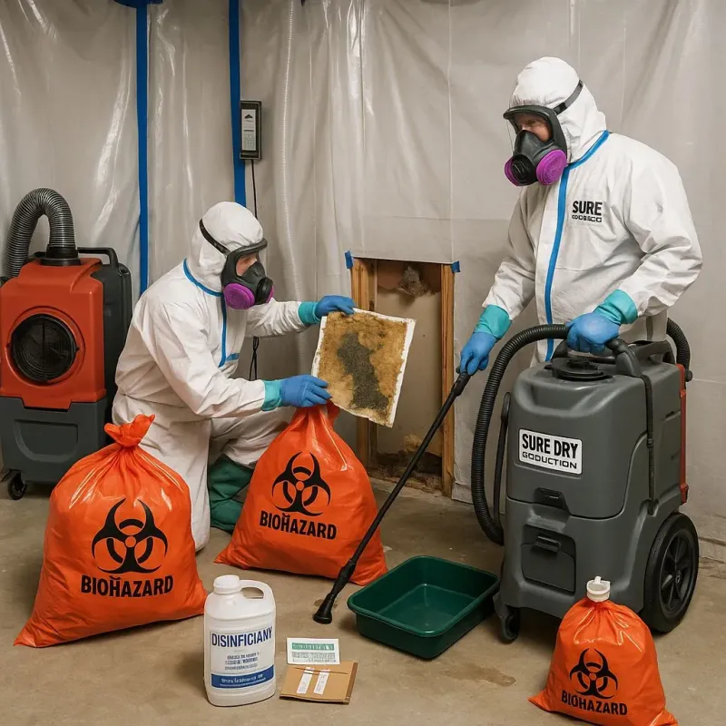 Contaminated Water Handling Protocols process in Milford, NJ